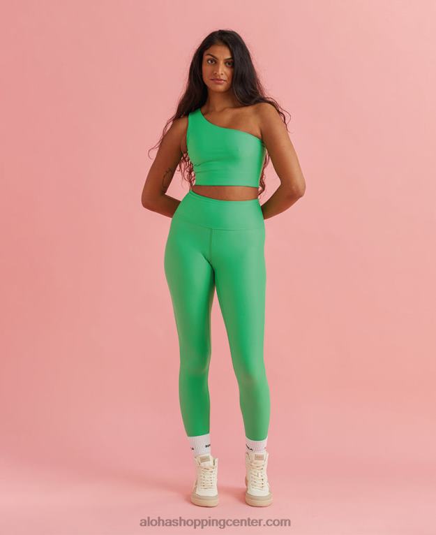 gola rama - vrh iz zelenega ekonila ženske Alohas 0D4R8769