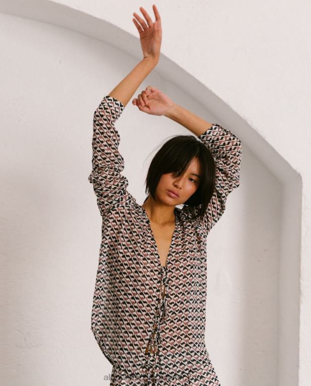 govorice - črni in rjavi vrh ženske Alohas 0D4R81009