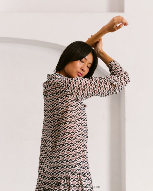 govorice - črni in rjavi vrh ženske Alohas 0D4R81009