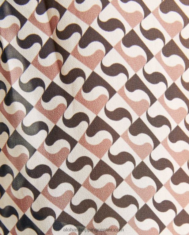 govorice - črni in rjavi vrh ženske Alohas 0D4R81009