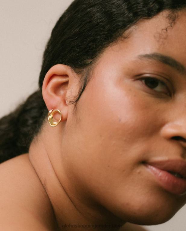 hipnoza - zlati uhani ženske Alohas 0D4R81185