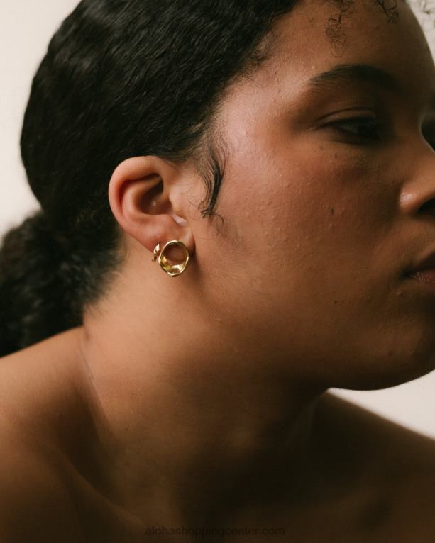 hipnoza - zlati uhani ženske Alohas 0D4R81185