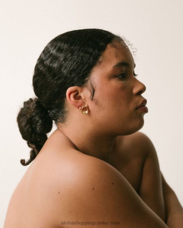 hipnoza - zlati uhani ženske Alohas 0D4R81185