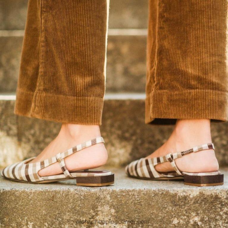 holly karo - rjave usnjene mule ženske Alohas 0D4R8503