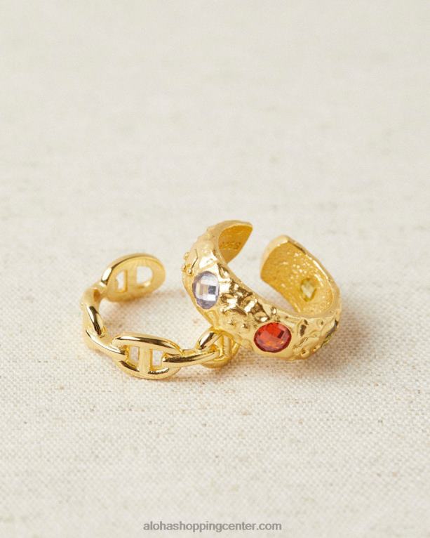 horologium - zlat prstan ženske Alohas 0D4R81205