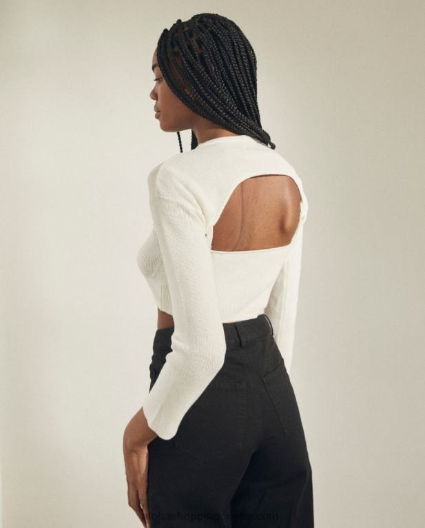 hustle - bel pleten top ženske Alohas 0D4R8805