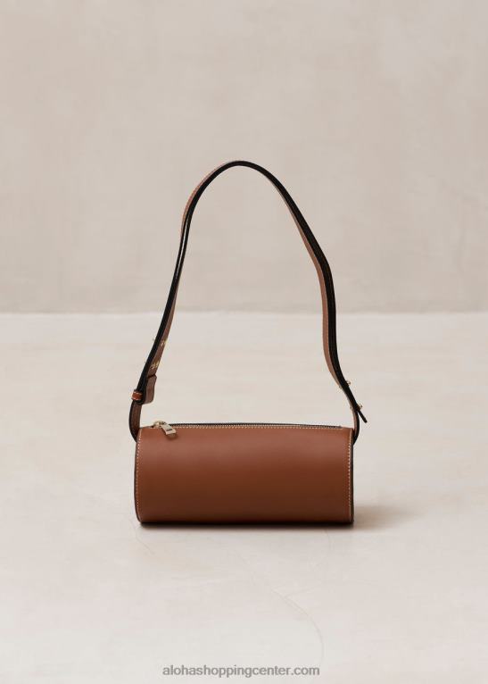 i - rjava usnjena torbica ženske Alohas 0D4R81142