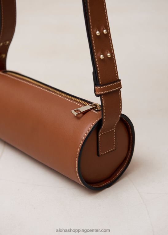 i - rjava usnjena torbica ženske Alohas 0D4R81142