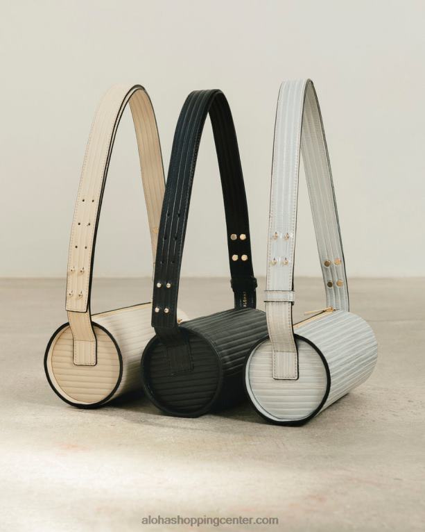 i nagubana - bela usnjena torbica ženske Alohas 0D4R81118