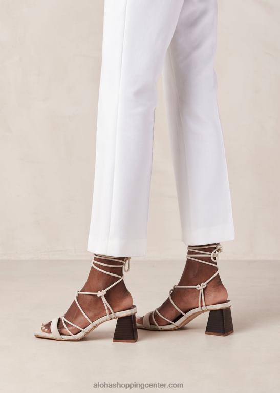 icicle - sandali iz bele semiša ženske Alohas 0D4R8320