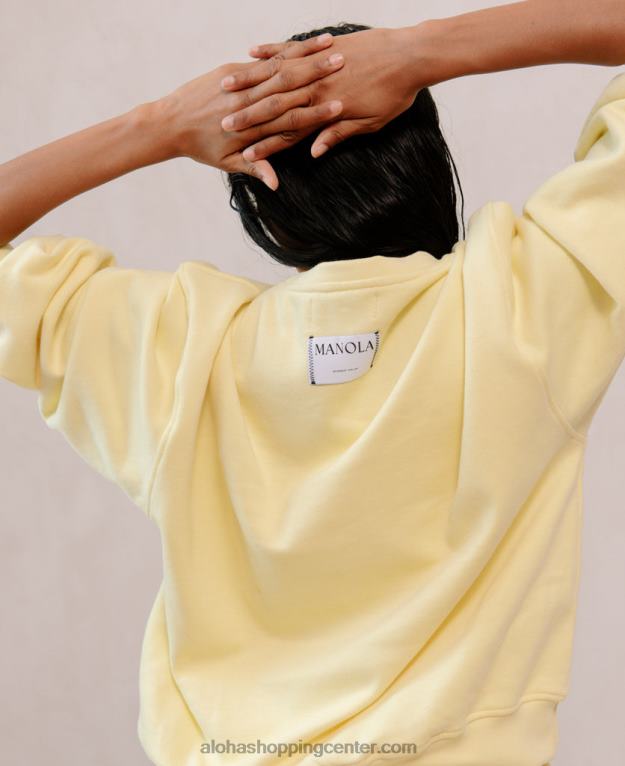 iconica - rumena bombažna jopica ženske Alohas 0D4R8945