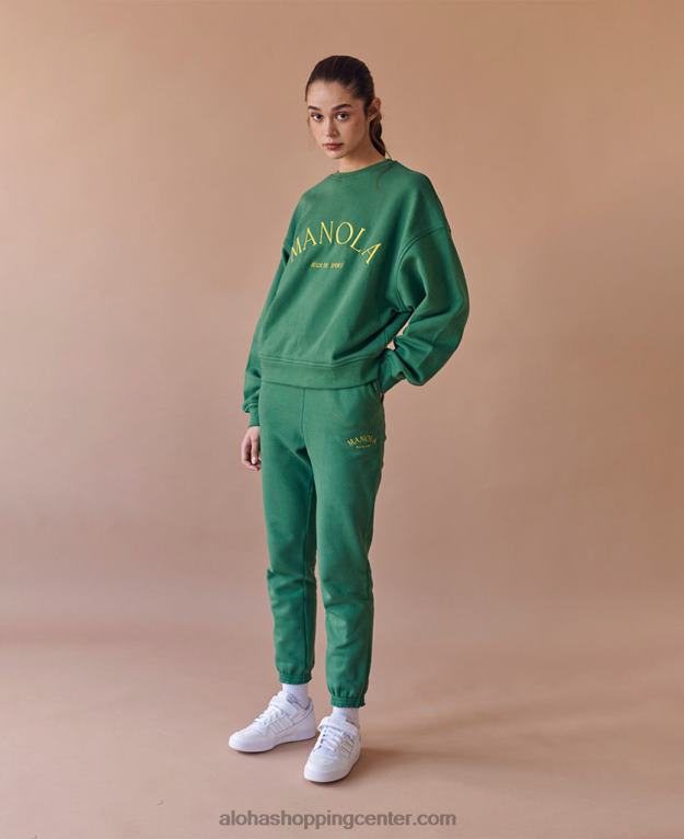 ikonična - temno zelena trenirka ženske Alohas 0D4R8674