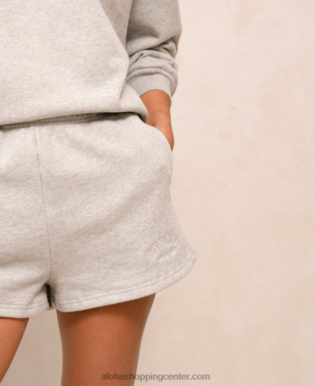 ikonične - sive bombažne kratke hlače ženske Alohas 0D4R8980