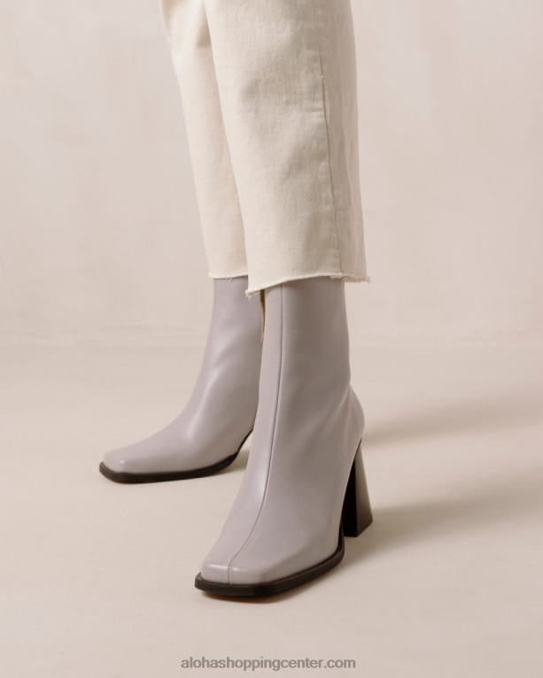 jug - lila usnjeni škornji ženske Alohas 0D4R8197