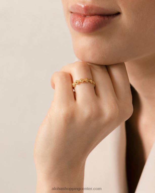 cherimoya - zlat prstan ženske Alohas 0D4R81109