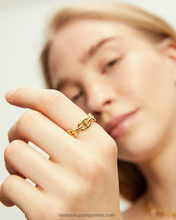 horologium - zlat prstan ženske Alohas 0D4R81205