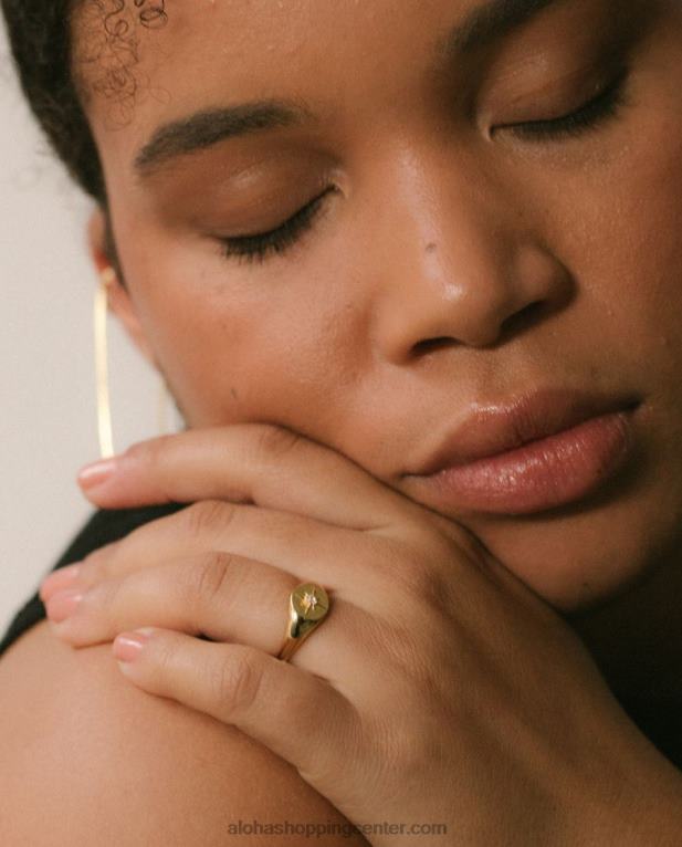 panaceja - zlati prstan ženske Alohas 0D4R81196