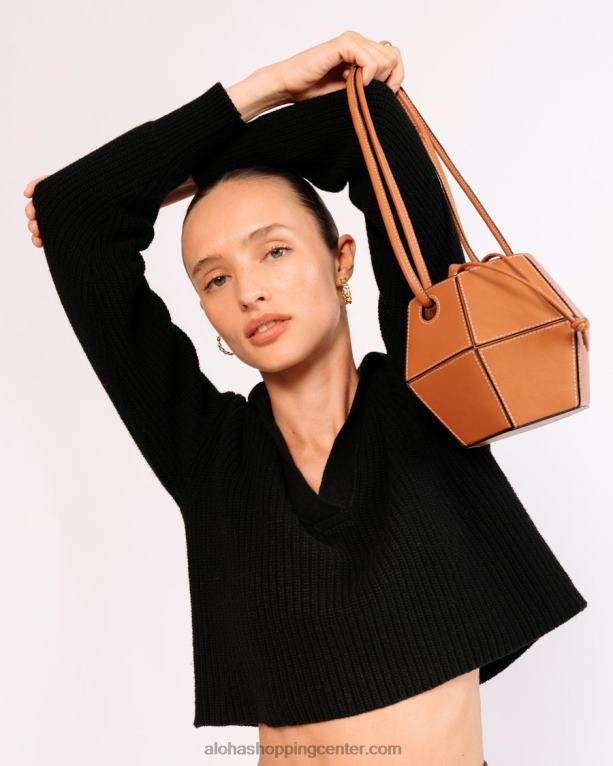 v - rjava usnjena torbica ženske Alohas 0D4R81048