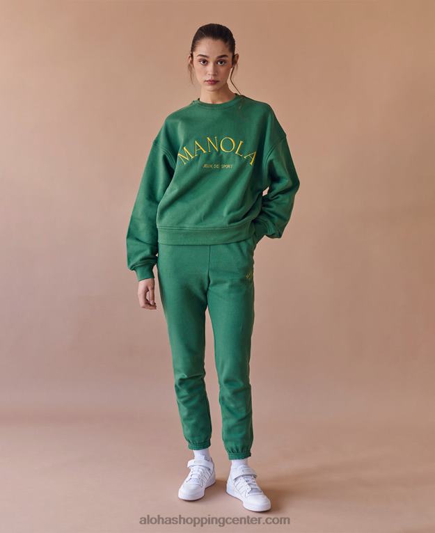 ikonična - temno zelena trenirka ženske Alohas 0D4R8674