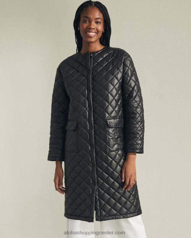 catnap - črna podložena jakna ženske Alohas 0D4R81008