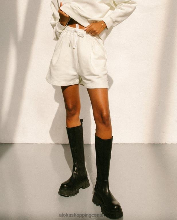 cappuccino - bele bombažne kratke hlače ženske Alohas 0D4R8870