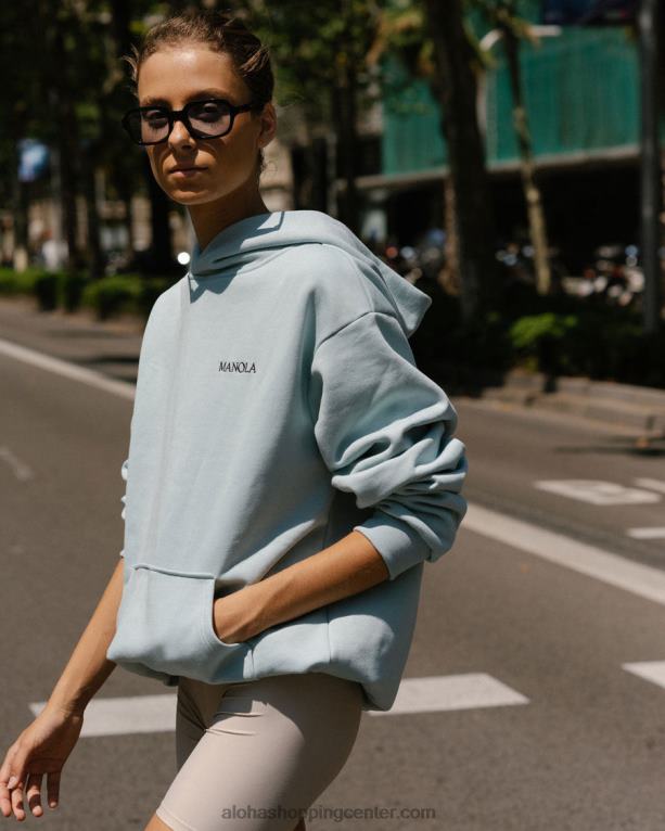 gabriela - modra majica s kapuco ženske Alohas 0D4R8681