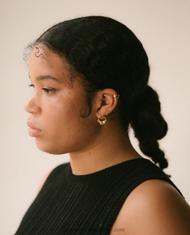 ineffable - zlate ušesne manšete ženske Alohas 0D4R81200