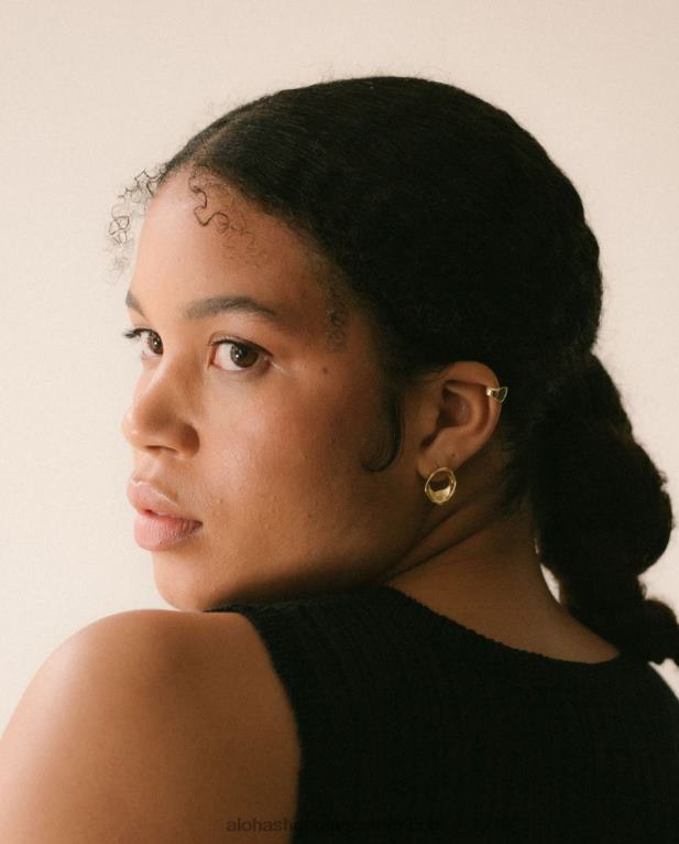 ineffable - zlate ušesne manšete ženske Alohas 0D4R81200