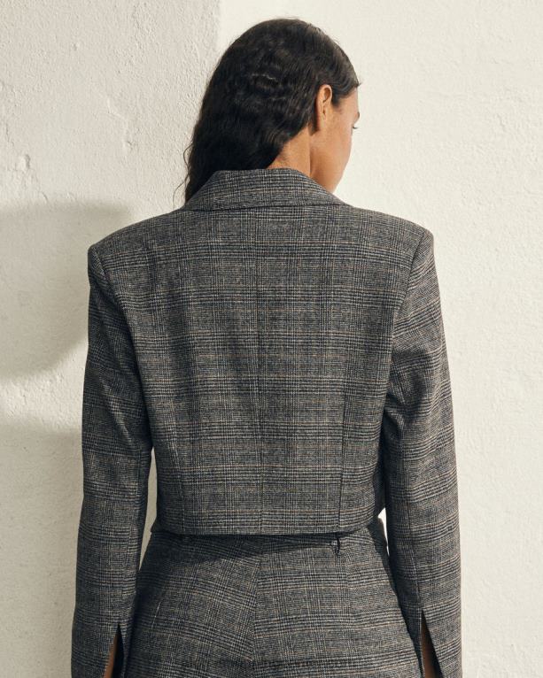 itinerar - sivi blazer ženske Alohas 0D4R8691