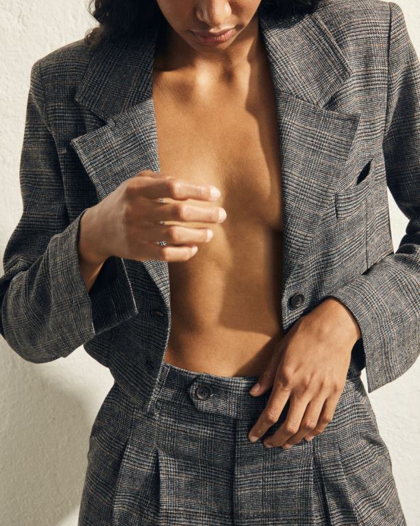 itinerar - sivi blazer ženske Alohas 0D4R8691