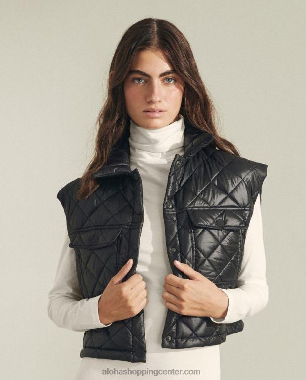 jazz - črna podložena jakna ženske Alohas 0D4R8884