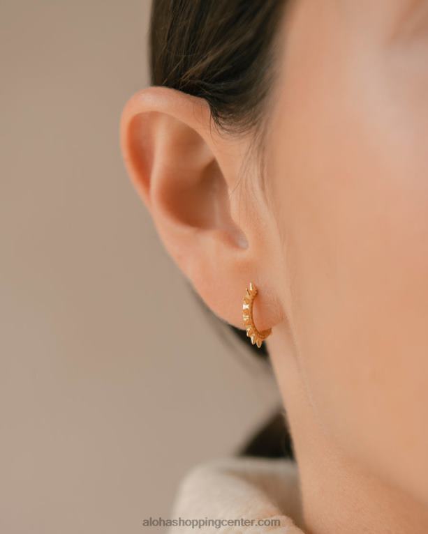 jazzed - zlati uhani ženske Alohas 0D4R81068