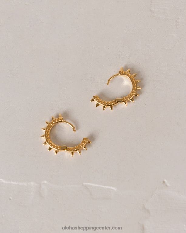 jazzed - zlati uhani ženske Alohas 0D4R81068