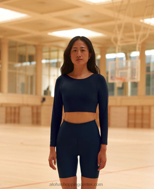 jedro - globoko moder brezrokavnik ženske Alohas 0D4R8752