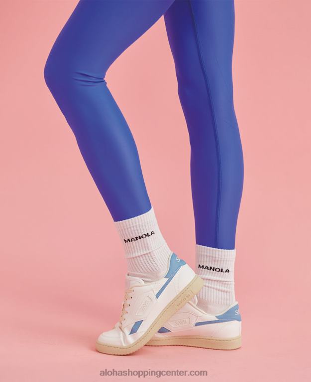 jedro - modre bombažne pajkice ženske Alohas 0D4R8892