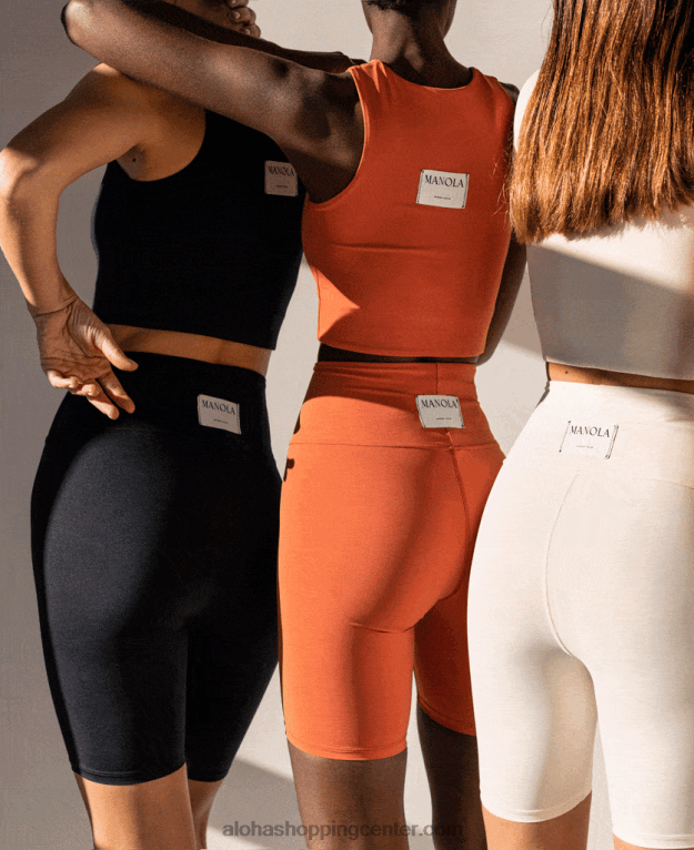 jedro - oranžne econyl pajkice ženske Alohas 0D4R8640