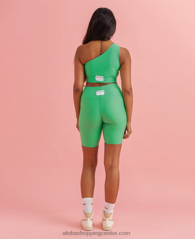jedro - smaragdno zelene kratke hlače ženske Alohas 0D4R8641
