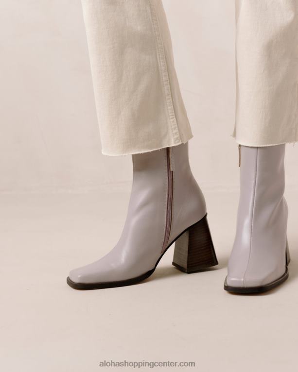 jug - lila usnjeni škornji ženske Alohas 0D4R8197