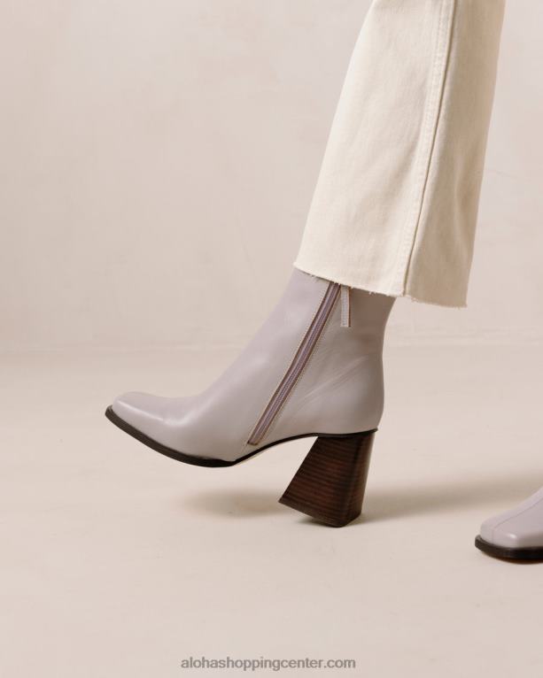 jug - lila usnjeni škornji ženske Alohas 0D4R8197