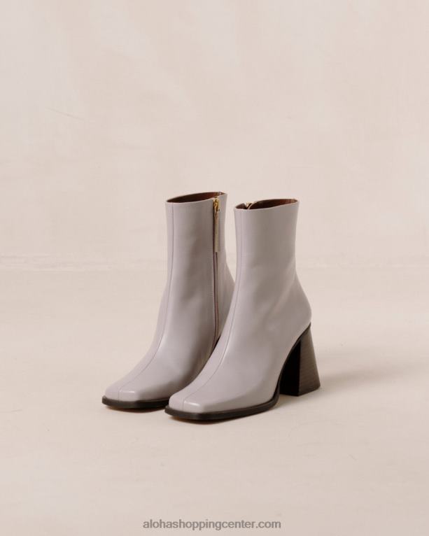 jug - lila usnjeni škornji ženske Alohas 0D4R8197