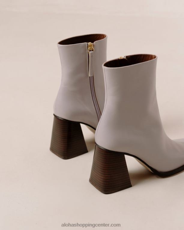 jug - lila usnjeni škornji ženske Alohas 0D4R8197