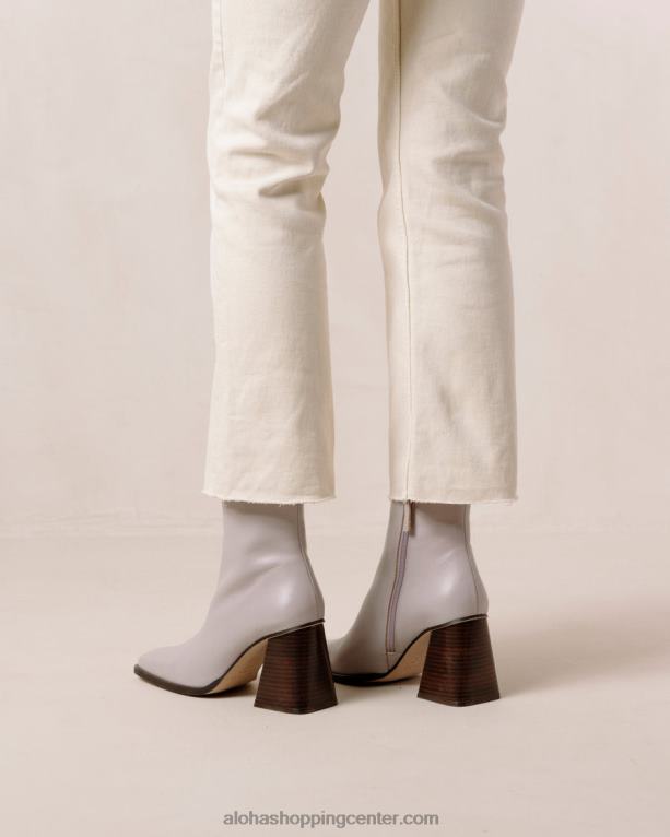 jug - lila usnjeni škornji ženske Alohas 0D4R8197