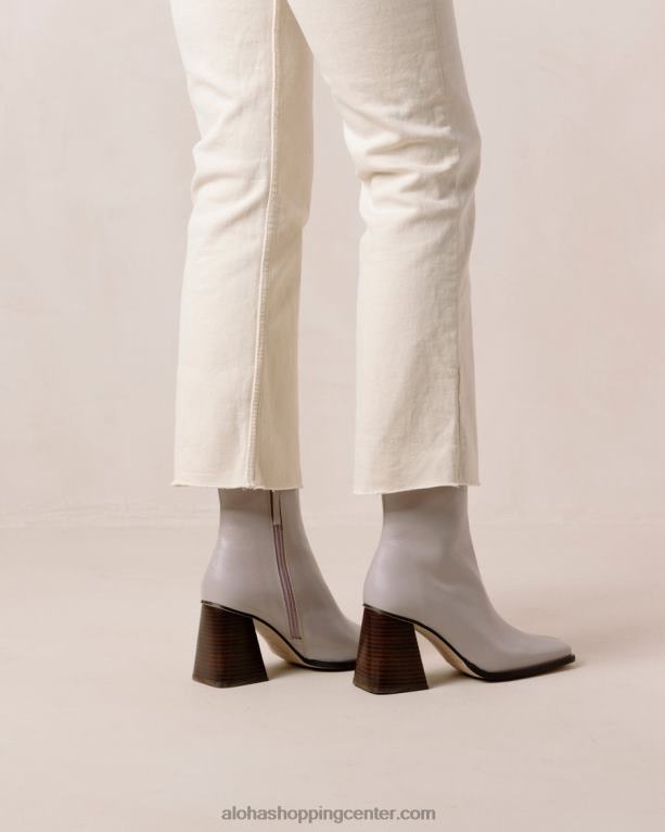 jug - lila usnjeni škornji ženske Alohas 0D4R8197