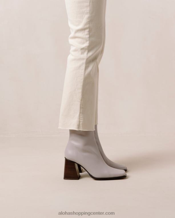 jug - lila usnjeni škornji ženske Alohas 0D4R8197