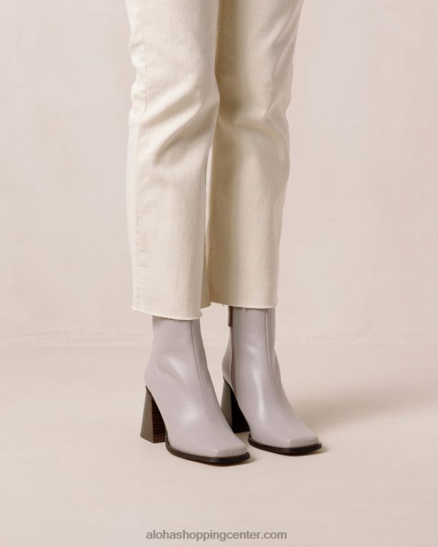 jug - lila usnjeni škornji ženske Alohas 0D4R8197