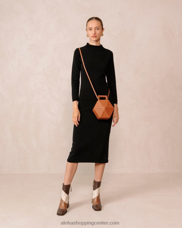 južni patchwork - beli in rjavi usnjeni škornji ženske Alohas 0D4R8208