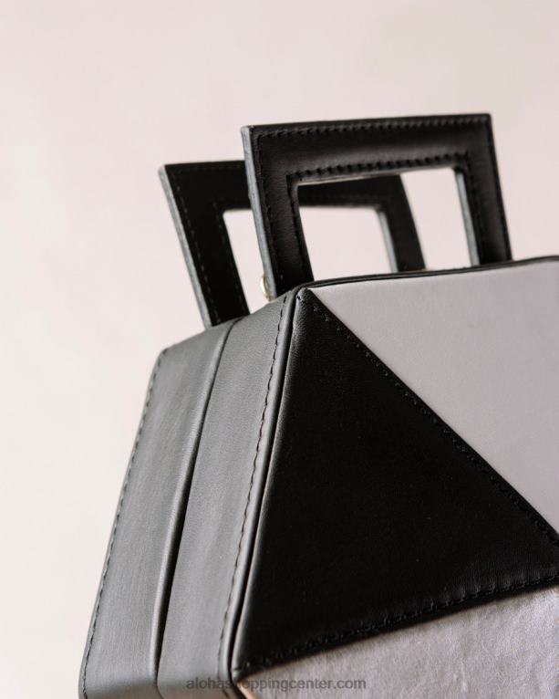 k - večbarvna usnjena torba ženske Alohas 0D4R81044