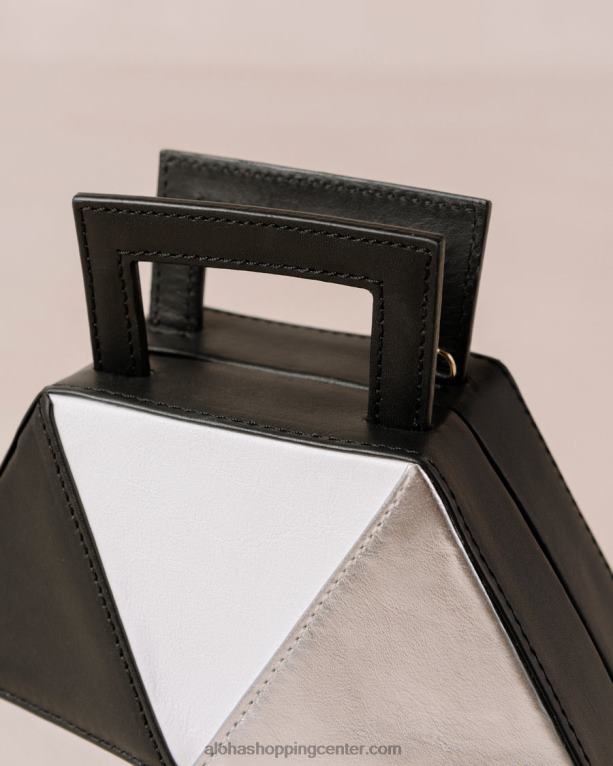 k - večbarvna usnjena torba ženske Alohas 0D4R81044