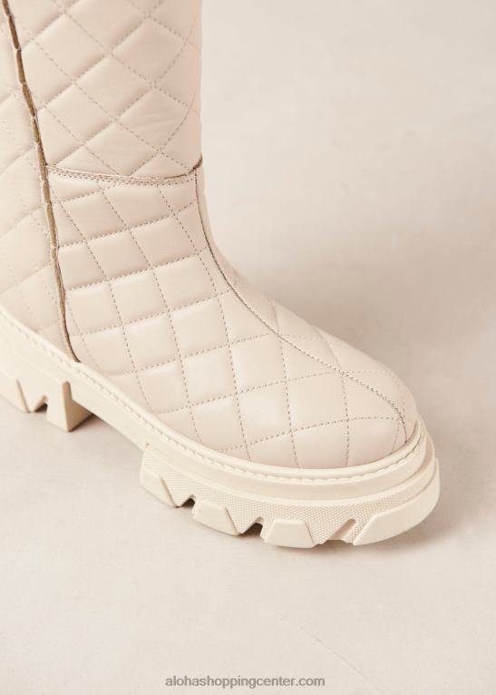 katiuska goal digger - beli usnjeni škornji ženske Alohas 0D4R898