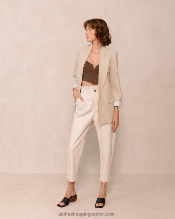 kitty - črni usnjeni sandali ženske Alohas 0D4R8372